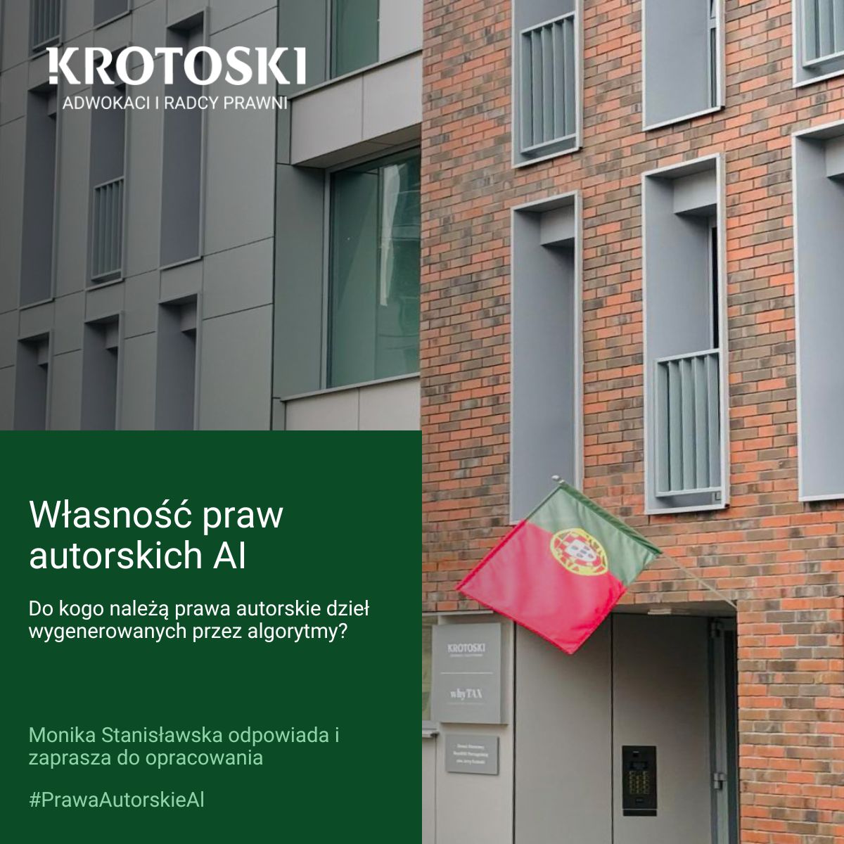 Własność praw autorskich AI